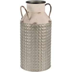 Clayre & Eef 6Y5407 Decorative Milk Jug Grey Beige...