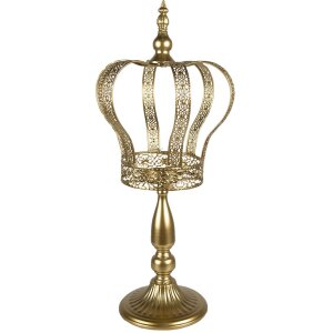 Clayre & Eef 6Y5421 Candlestick Ø 26x57 cm Crown