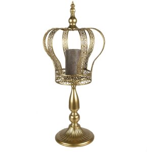 Clayre & Eef 6Y5421 Candlestick Ø 26x57 cm Crown