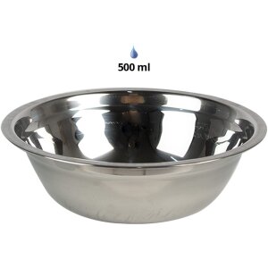 Clayre & Eef 6Y5429 Food Bowl Dog Cat Gold coloured 38x20x13 cm - 2x500 ml