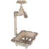 Clayre & Eef 6Y5457 Soap Dish Beige 14x12x23 cm Tap Antique