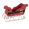 Clayre & Eef 6Y5473 Christmas decoration red, gold-coloured 45x21x28 cm