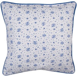 Clayre & Eef BRB21 Cushion Cover Beige Blue 40x40 cm...