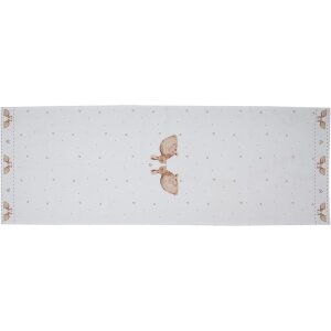 Clayre & Eef BSLC64 Table Runner Beige Brown 50x140...