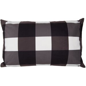 Clayre & Eef BWX36-5 Cushion Cover White Black 30x50 cm