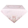 Clayre & Eef FEB01-1 Tablecloth Square Pink 100x100 cm