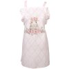 Clayre & Eef FEB41K Apron Child Pink 48x56 cm