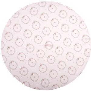 Clayre & Eef FEB48-1 Tea Towel Pink Ø 80 cm