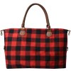 Juleeze JZBG0278 Lady Bag Red Black 56x35 cm