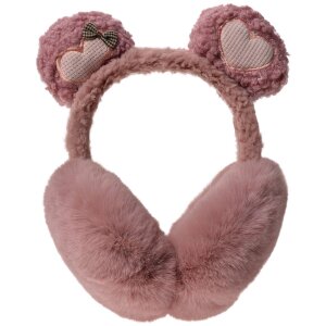 Juleeze JZCEW0005P Ear Warmers Kids Pink Fluffy 100%...