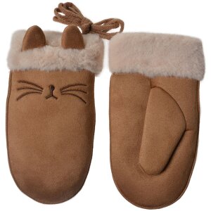 Juleeze JZCGL0001CH Winter mittens child brown 10x20 cm