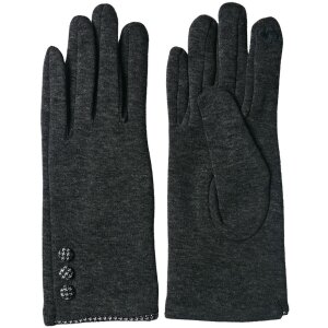 Juleeze JZGL0048G Winter Gloves Grey 8x24 cm