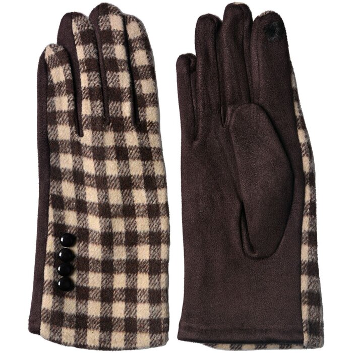 Juleeze JZGL0051CH Winter Gloves Brown 9x24 cm