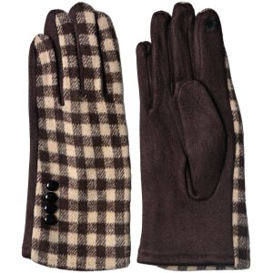 Juleeze JZGL0051CH Winter Gloves Brown 9x24 cm