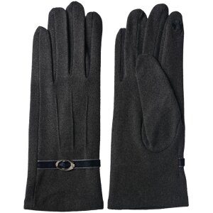 Juleeze JZGL0055 Winter Gloves Grey 8x22 cm