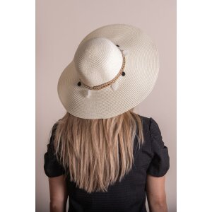 Juleeze JZHA0098W ladies hat white