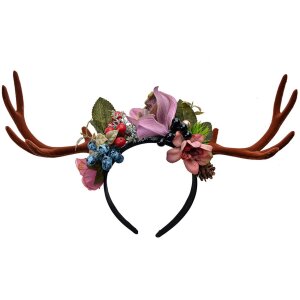 Juleeze JZHB0127 Hairband Ladies Brown Black