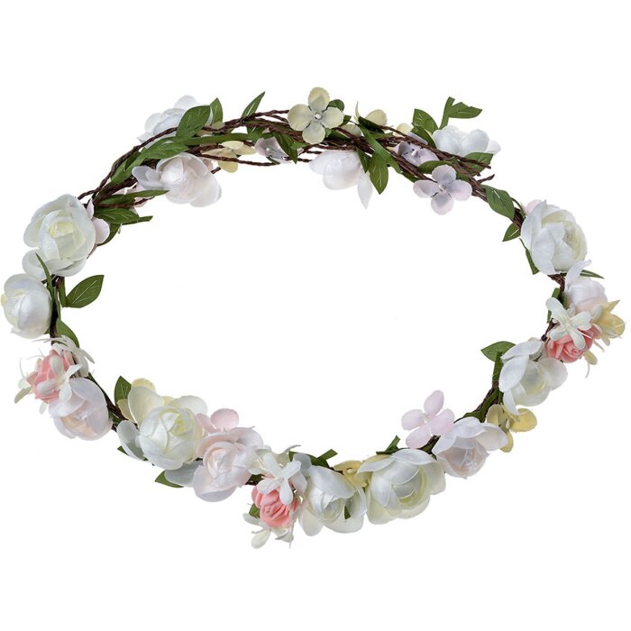 Juleeze JZHB0142 Hairband Ladies White Green