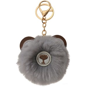 Juleeze JZKC0084 Keyring bear grey