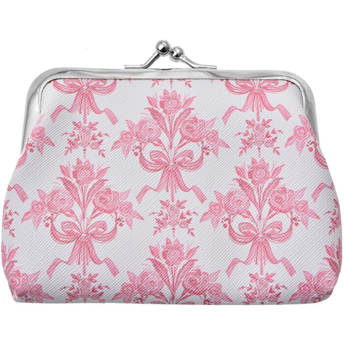 Juleeze JZPU0003-01 Wallet White, Pink 8x12 cm