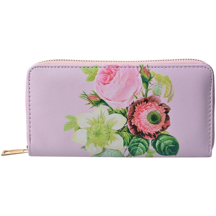 Juleeze JZPU0004-03 Wallet Pink, Green 10x19 cm