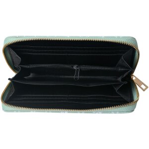 Juleeze JZPU0005-03 Wallet Green, White 10x19 cm