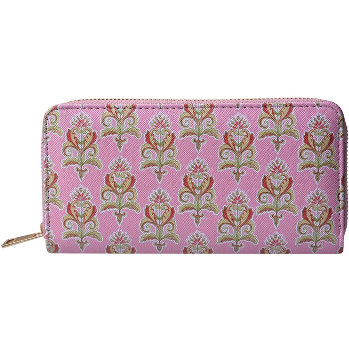 Juleeze JZPU0008-03 Wallet Green, Pink 10x19 cm