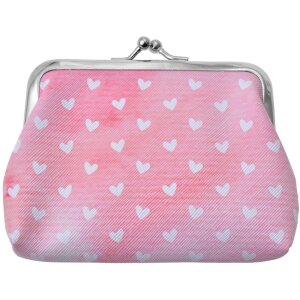 Juleeze JZPU0010-01 Wallet Pink, White 8x12 cm