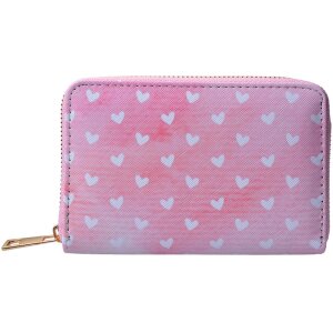 Juleeze JZPU0010-02 Wallet Pink, White 10x15 cm