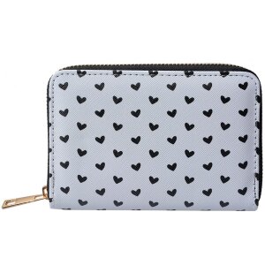 Juleeze JZPULBS-02 Wallet White, Black 10x15 cm