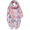 Juleeze JZSC0697 Scarf Ladies Pattern Pink 70x180 cm