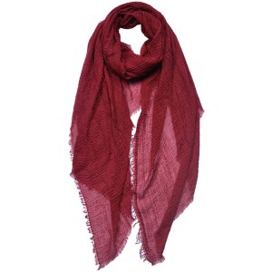 Juleeze JZSC0751BU Scarf Ladies Pattern Red 90x180 cm