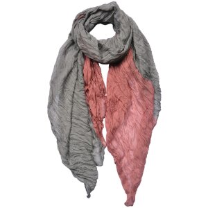 Juleeze JZSC0755 Scarf Ladies Pattern Pink, Grey 90x180 cm