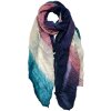 Juleeze JZSC0763 Scarf Ladies Pattern Purple, Beige, Green 90x180 cm