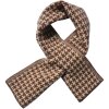 Juleeze JZSC0767CH Scarf Ladies Pattern Brown 15x85 cm