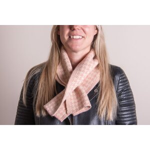 Juleeze JZSC0767P Scarf Ladies Pattern Pink 15x85 cm