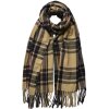 Juleeze JZSC0768CH Scarf Ladies Pattern Brown 70x180 cm