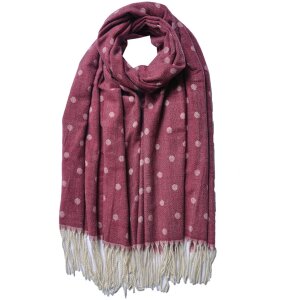 Juleeze JZSC0773BU Winter scarf ladies red 68x180 cm