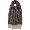 Juleeze JZSC0773CH Winter scarf ladies brown 68x180 cm