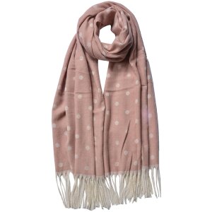 Juleeze JZSC0773P Winter scarf ladies pink 68x180 cm