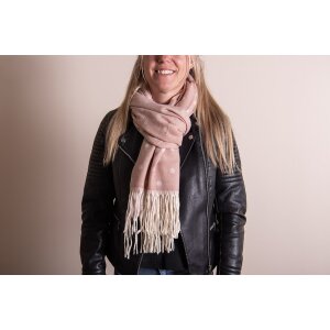 Juleeze JZSC0773P Winter scarf ladies pink 68x180 cm