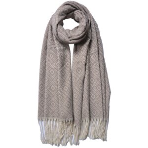 Juleeze JZSC0774BE Winter Scarf Ladies Beige 68x180 cm