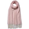 Juleeze JZSC0774P Winter scarf ladies pink 68x180 cm