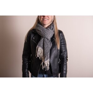 Juleeze JZSC0774Z Winter Scarf Ladies Black 68x180 cm