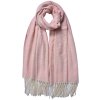 Juleeze JZSC0775P Winter scarf ladies pink 68x180 cm