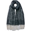 Juleeze JZSC0775Z Winter scarf ladies black 68x180 cm