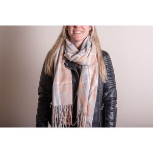 Juleeze JZSC0780BL Ladies Winter Scarf Blue 68x180 cm