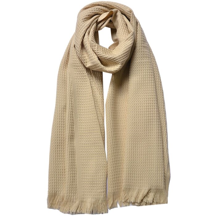 Juleeze JZSC0784BE Scarf Ladies Beige 50x180 cm