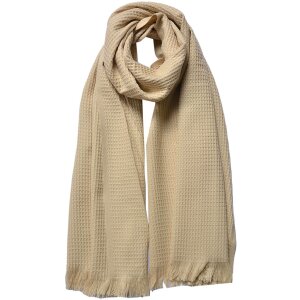 Juleeze JZSC0784BE Scarf Ladies Beige 50x180 cm