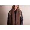 Juleeze JZSC0784CH Scarf Ladies Brown 50x180 cm